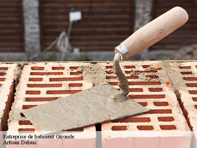 Entreprise de batiment Gironde 