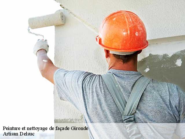 Peinture et nettoyage de façade Gironde 