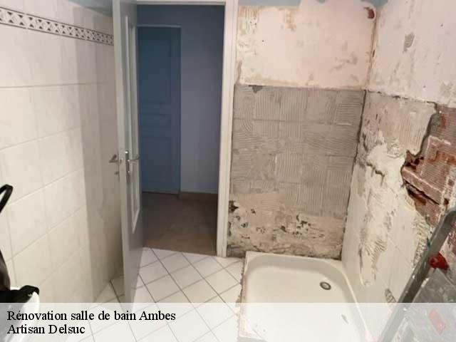 Rénovation salle de bain  33810