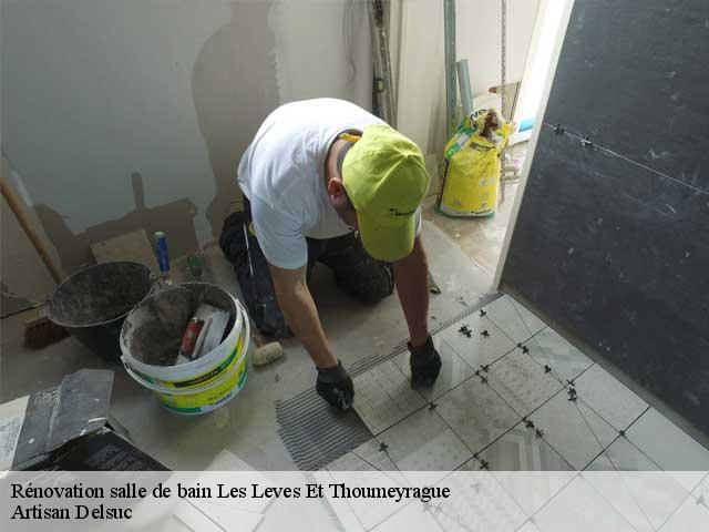 Rénovation salle de bain  les-leves-et-thoumeyrague-33220 Artisan Delsuc
