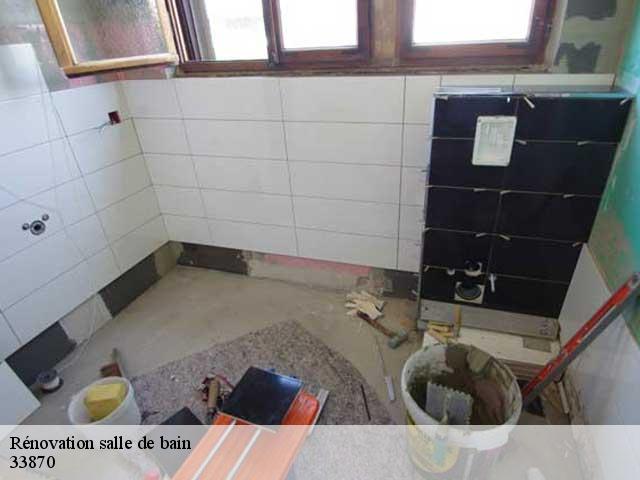 Rénovation salle de bain  33870