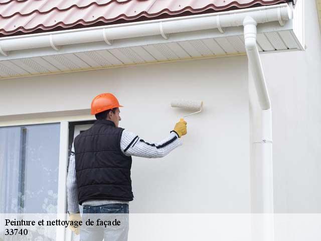 Peinture et nettoyage de façade  33740