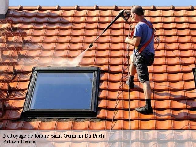 Nettoyage de toiture  33750
